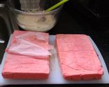 Foto langkah ke 9 dari resep Strawberry Cake DEBM/.
