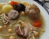 Foto del paso 7 de la receta: Escudella barrejada de Arroz y Fideos amb carn d,olla
