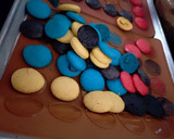 Foto del paso 8 de la receta: Macarrons/mousse de panela/relleno de mousse/glaseado espejo