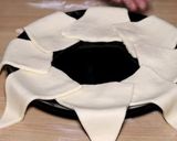 A picture of step 4 of Mexican Crescent Ring.