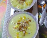 A picture of step 3 of Kesariya rice kheer.