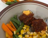 Foto langkah ke 6 dari resep Beef Hamburg Steak w/ Cheese (Steak Daging Giling).