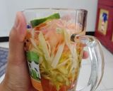 Foto langkah ke 5 dari resep Es Rujak Mangga Serut+Jeruk Bali.