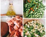 รูปขั้นตอนการทำที่ 1 ของ แกงเขียวหวานไก่ ขนมจีน