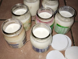 Yogurt casero con azúcar