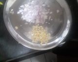 A picture of step 3 of Masala Ghobi with Roti.