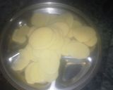 A picture of step 1 of Potato crisps.