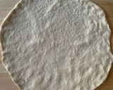A picture of step 5 of Truffled Fontina and Mushroom Pizza.