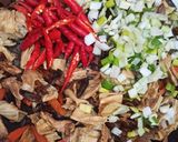 Foto langkah ke 6 dari resep Tumis Kembang Tahu dan Jamur.
