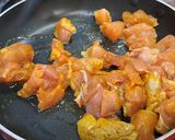 A picture of step 3 of Spicy Chicken Sorpotel.