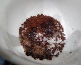 A picture of step 1 of Hand beaten Fluffy Coffee.