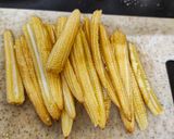 A picture of step 2 of Baby Corn Fritters for Rainy Day Cravings.