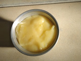 Crema de limón y leche de coco