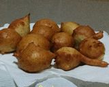 A picture of step 1 of Puff-puff.