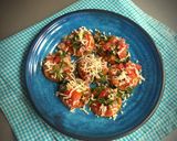 A picture of step 4 of Monaco Biscuit Chaat.