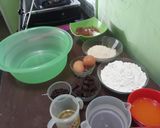 Foto langkah ke 1 dari resep Muffin Chocolate.