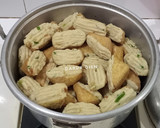 Foto langkah ke 4 dari resep Tahu Bakso Ayam.