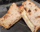 A picture of step 2 of Lactose free gluten free fruit bread toastie. Airfyer.