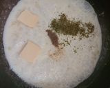 A picture of step 4 of CHICKEN ALFERADO PASTA😍.