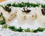 A picture of step 1 of Curd Rice.