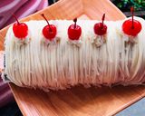 Foto langkah ke 6 dari resep Bolu gulung keju panjang.