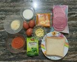 Foto langkah ke 1 dari resep 56. Korean Egg Drop Garlic Toast/ Korean Fluffy Egg Toast/ Korean Sandwich.