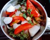 A picture of step 3 of Healthy tasty Lauki(bottle Gourd) Kofta curry.