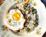 Gambar langkah 4 resipi Nasi Goreng Kacang Botol.