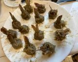 A picture of step 4 of Crispy Shrimp Balls with Sauce.