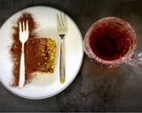 عکس مرحله 4 از دستور دسر یخچالی نسکافه ای