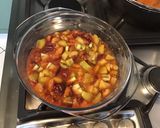 Une image de l'étape 6 de Compote de prunes et kiwis.