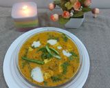 A picture of step 4 of Shahi paneer.
