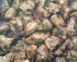 Foto del paso 2 de la receta: Mollejas Crocantes con Puerros y Verdeo