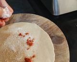 A picture of step 2 of Methi Paratha.