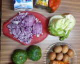Foto del paso 1 de la receta: Pastel de verduras saludable