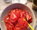 Paradicsomsaláta recept fázis 2 fotója