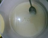A picture of step 2 of Rava cake.