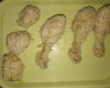 A picture of step 6 of Chicken Tikka biryani & crispy chicken pieces.