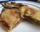 Foto del paso 15 de la receta: 🥪🥖🧀🍆Sándwich de Bastones de berenjenas queso y cebolla!!!😋😜😝