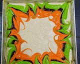 Gambar langkah 7 resipi Kek butter cheese blueberry.