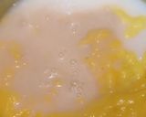 A picture of step 5 of Mango jelly ice cream.