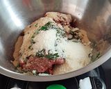 Foto del passaggio 1 della ricetta Carciofi ripieni di carne