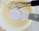 A picture of step 1 of Eggless trifle cake.