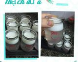 Hình bước làm 2 của món Sữa Hạt SenThạch dừa