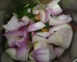 A picture of step 2 of French beans chutney.