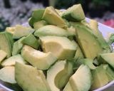 Foto langkah ke 2 dari resep Es Cup Salju Alpukat 🥑.