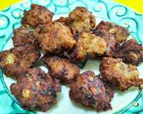 รูปขั้นตอนการทำที่ 7 ของ หมูก้อนปลาเค็มทอด สูตรไร้แป้ง