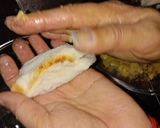 A picture of step 4 of Bread roll (stuffed potato bread roll).