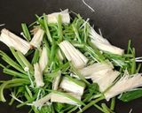 菠菜炒金針菇的食譜步驟2照片