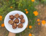 Hình bước làm 5 của món Chả mực đậu hủ carrot nấm mèo
